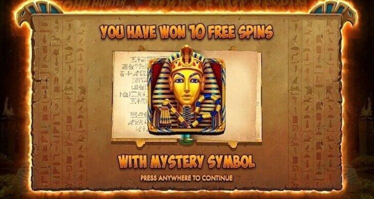 John Hunter and the Book of Tut Respin Free Spins