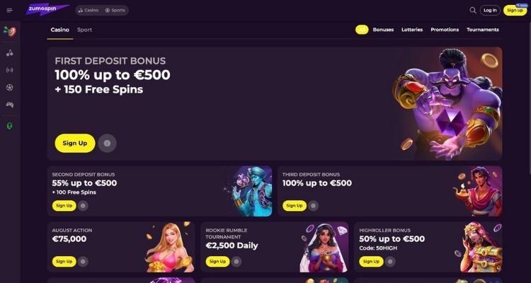 Zumospin casino online bonussen