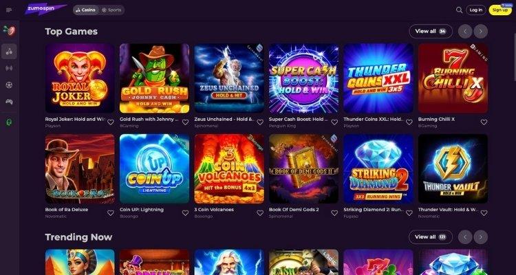 Zumospin casino online spellen
