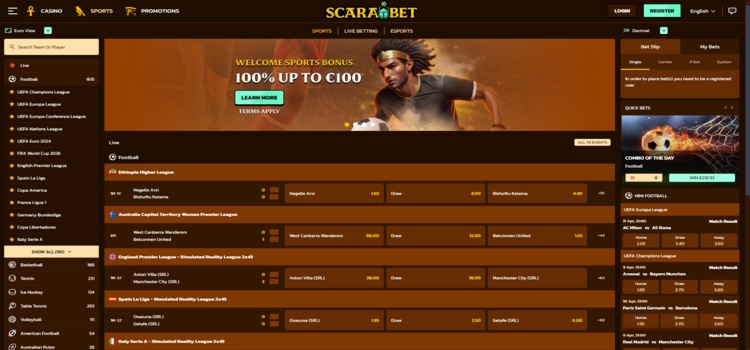 Scarabet Casino | Betrouwbare casino zonder cruks | sportsbook