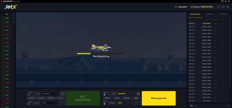 JetX Casino Crash Game