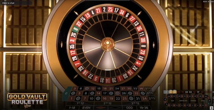 Gold Vault Roulette Mega mulitpliers