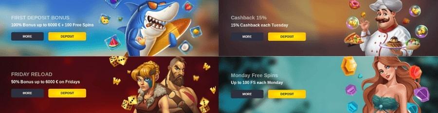 Playmoola Casino bonussen