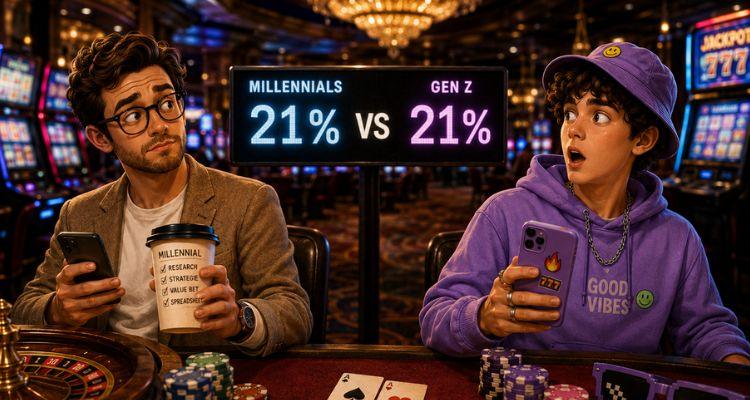 wie gokt er meer: millenials of gen z?