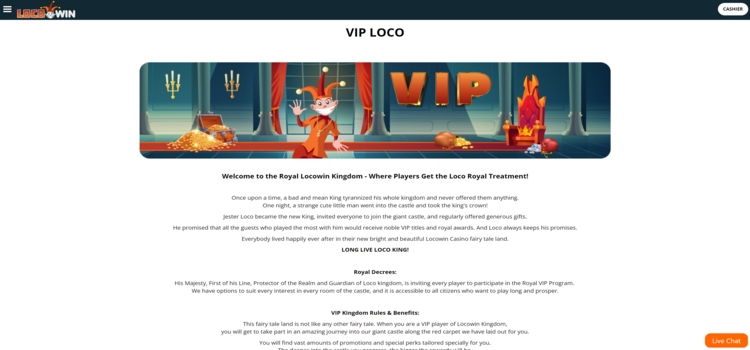 Locowin Casino VIP