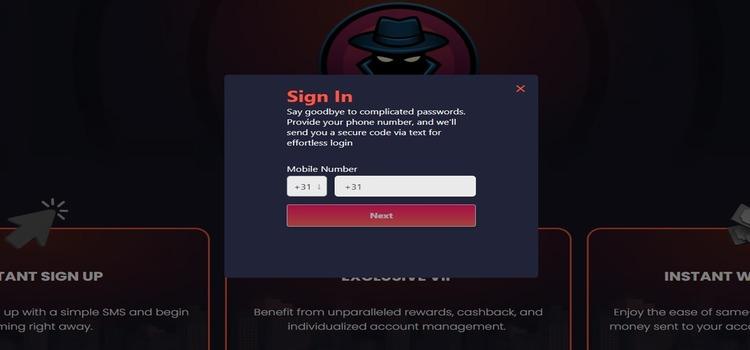 Incognito Casino account aanmaken