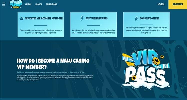 Nalu Casino VIP