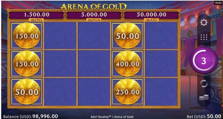 Arena of Gold slot review