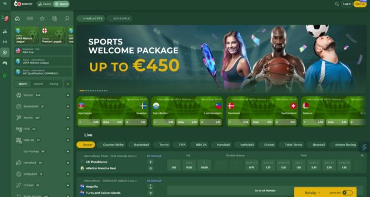 Betsixty sport bonus