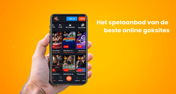 Het spelaanbod van de beste online goksites