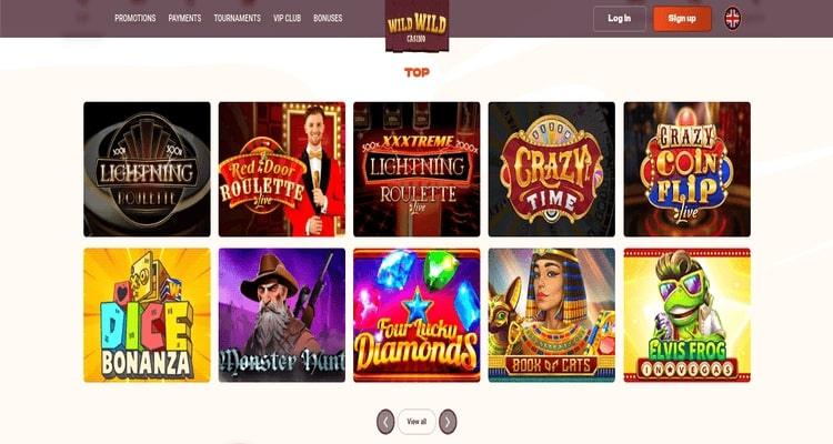 Wild Wild Casino top casino spellen