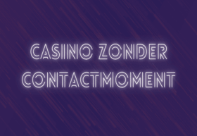 Casino zonder contactmoment