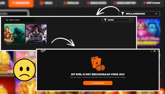 hidden jack geen Netent gokkasten