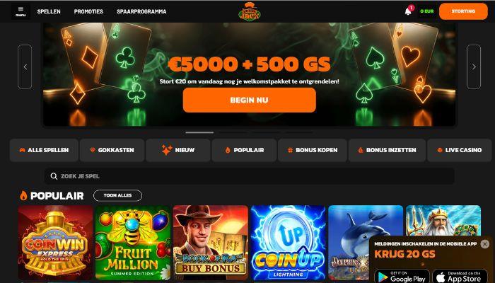 homepage van hidden jack casino Nederland