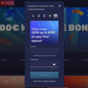 iDEAL casino account maken