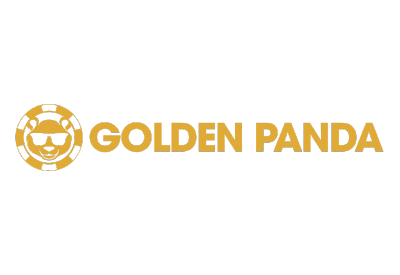Golden Panda logo transparant