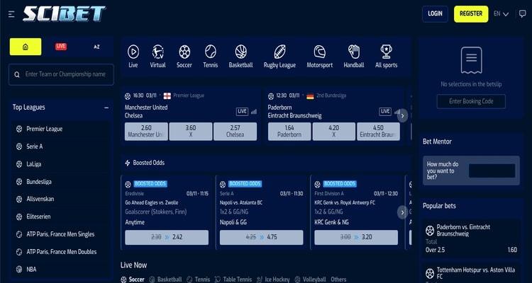 Scibet sportsbook