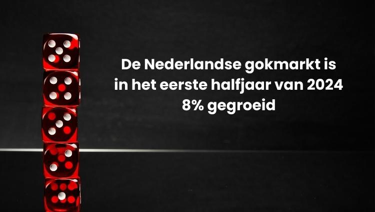 Nederlanders gokken in 2024 - groei gokmarkt