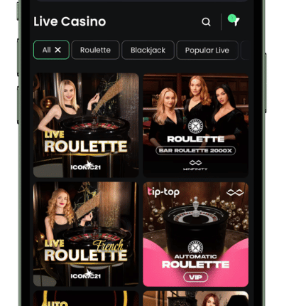 tip top live casino