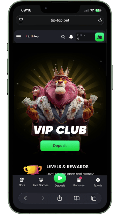 tip top vip club