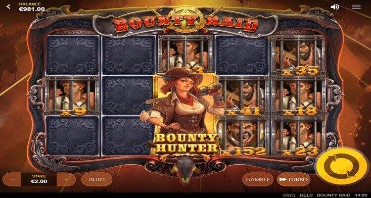 Bounty Raid Bounty Hunter bonus feature