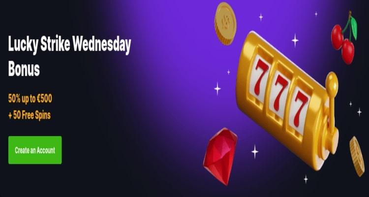 HashLucky Lucky Strike Wednesday Bonus