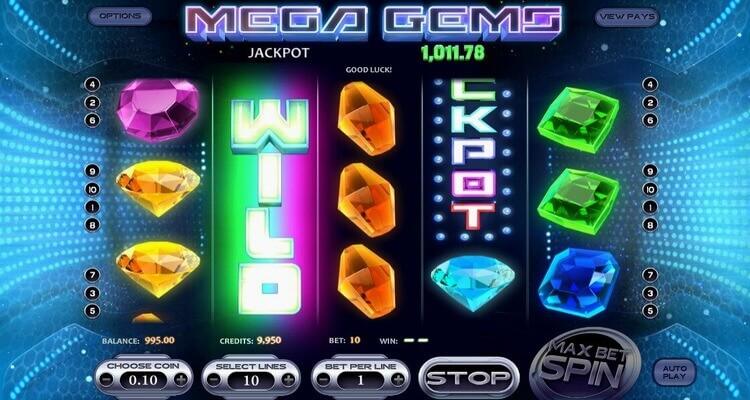 Mega Gems slot Expanding Wild