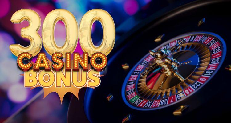 Online Casino 300% bonus