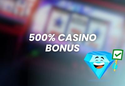 online casino 500 bonus