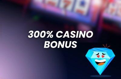 online casino 300 bonus