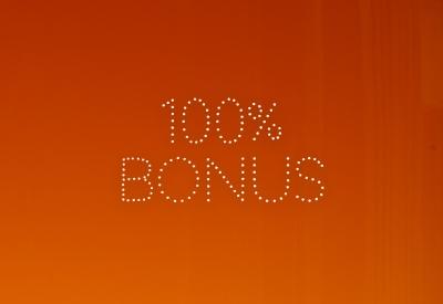 100% casino bonus