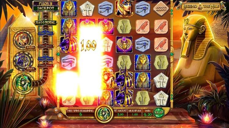 Legend of the Nile Win