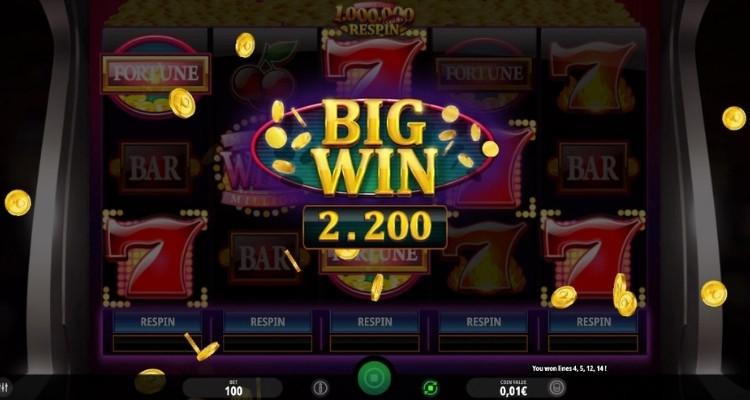 Million Coins Respin Big Win