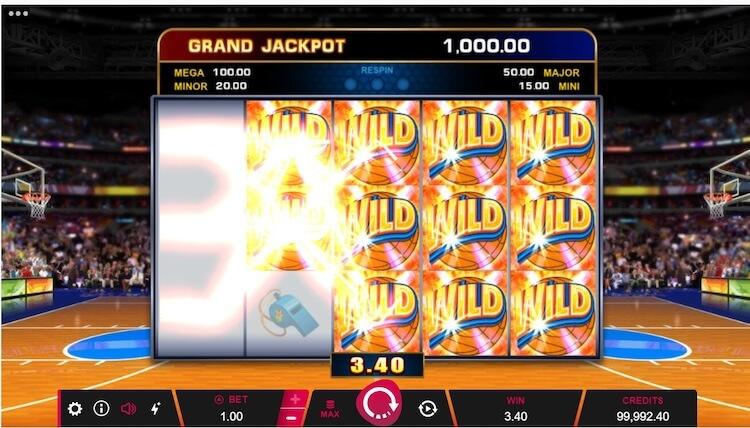 Basketball Star on Fire Slot