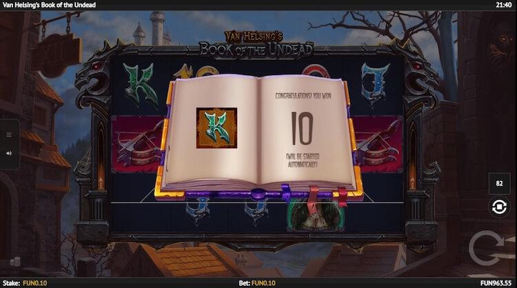 Book of the Undead Feature