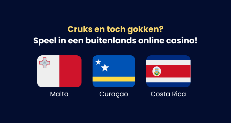 Cruks en toch gokken in een buitenlands casino