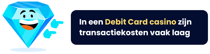 Debit Card Casino transactiekosten