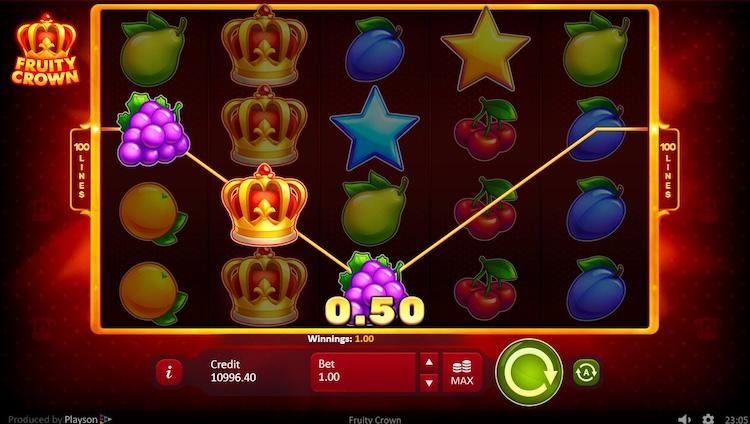 Fruity Crown Win