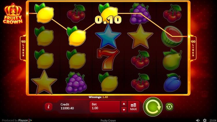 Fruity Crown Winlijn