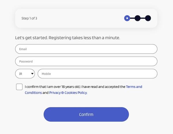 Lyrabet Registratie