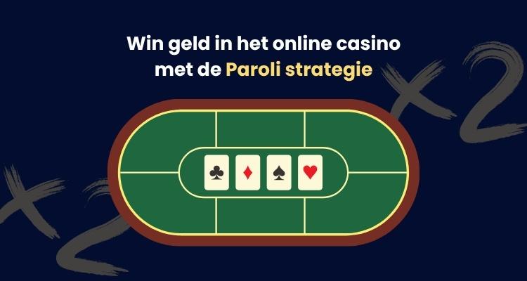 Paroli strategie online casino