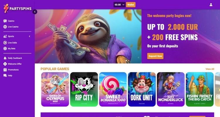 PartySpins casino