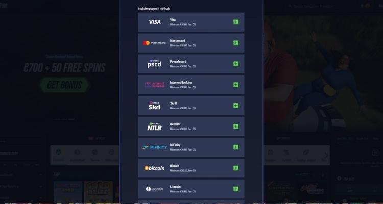 VegasHero casino storting