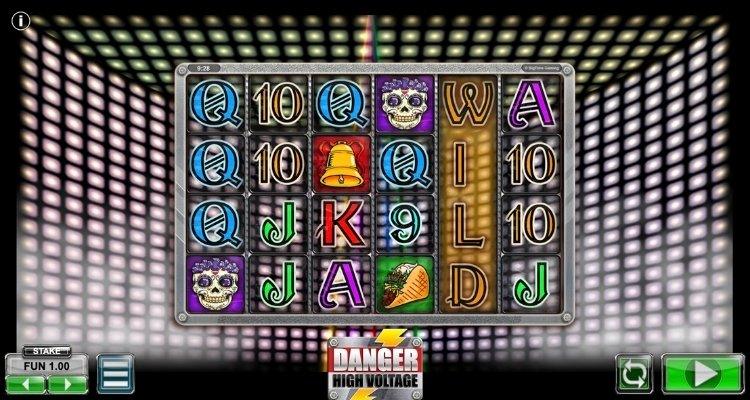 Danger High Voltage slot