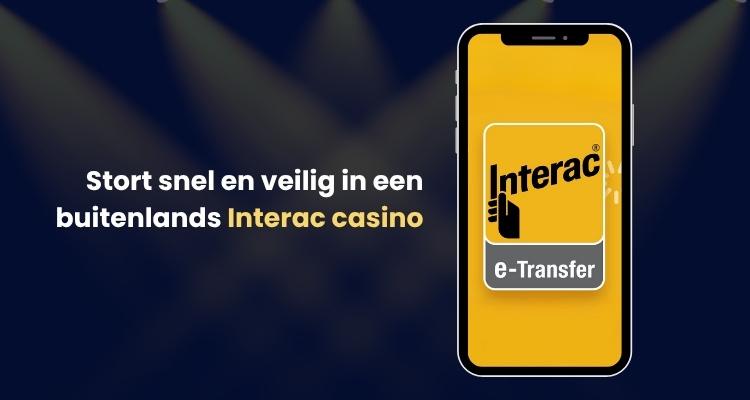 Interac casino veilig storten