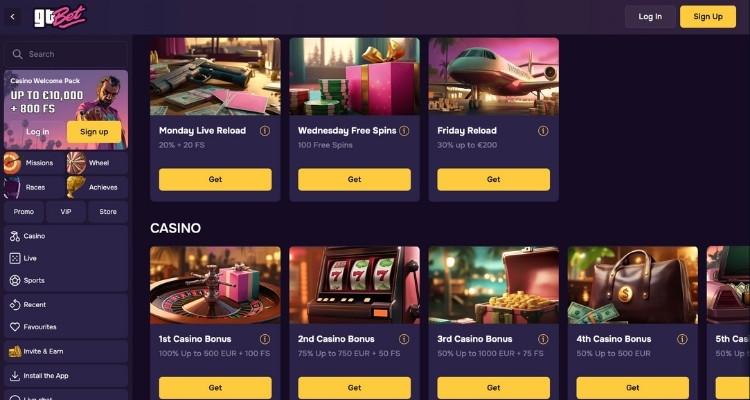 gt.bet casino bonus