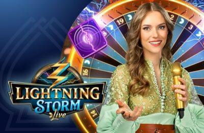 lightning storm live evolution gaming
