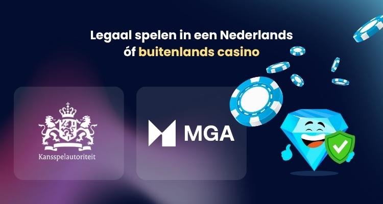 Buitenlands casino legaal spelen