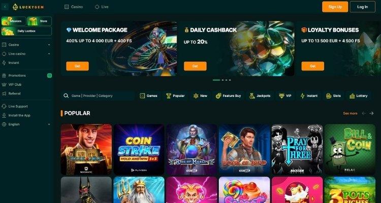 Luckygem casino online