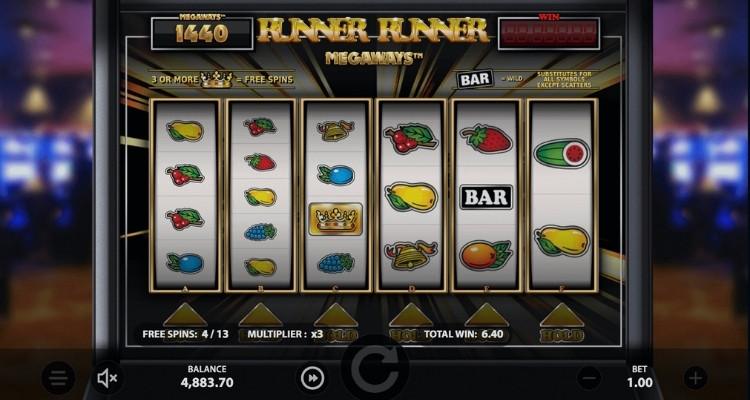 Runner Runner Megaways Free Spins